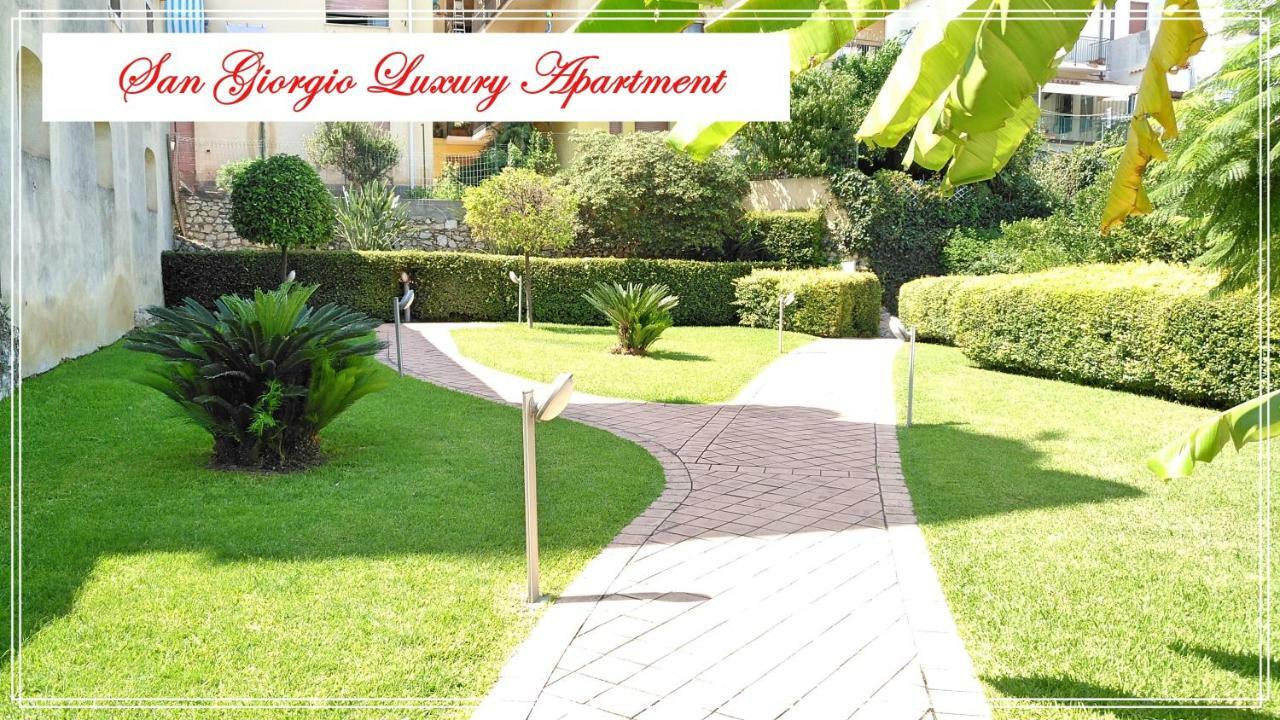 San Giorgio Luxury Apartment Taormina-Panoramic Pool & Parking Space Εξωτερικό φωτογραφία