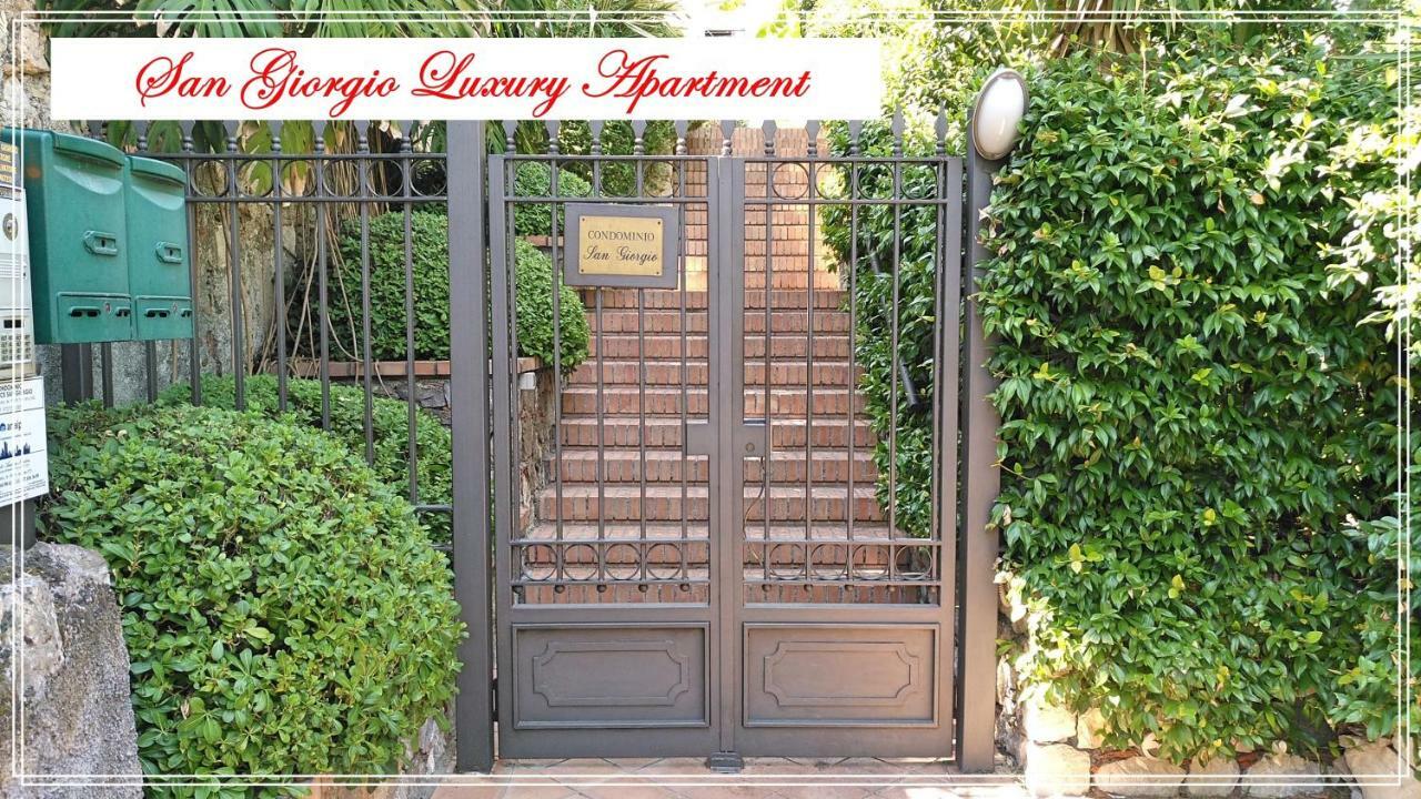 San Giorgio Luxury Apartment Taormina-Panoramic Pool & Parking Space Εξωτερικό φωτογραφία